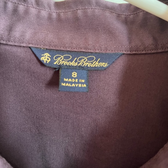 Brooks  Brothers button down blouse size 8 - Picture 4 of 7